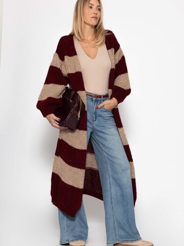 SASSYCLASSY Oversizestrickjacke‌‌‌‌‌ in Rot