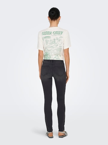 ONLY Slimfit Jeans 'ONLWINNIE' in Zwart