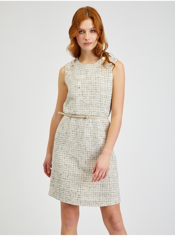 Orsay Dress in Beige: front