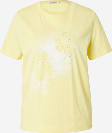 ESPRIT - Camiseta en amarillo: frente