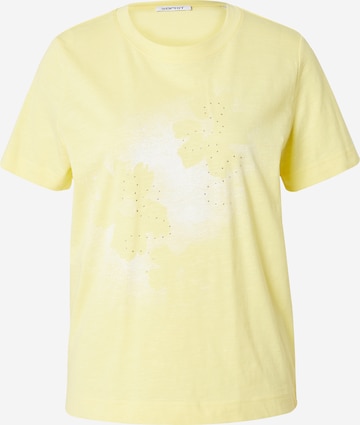 ESPRIT T-shirt i gul: framsida