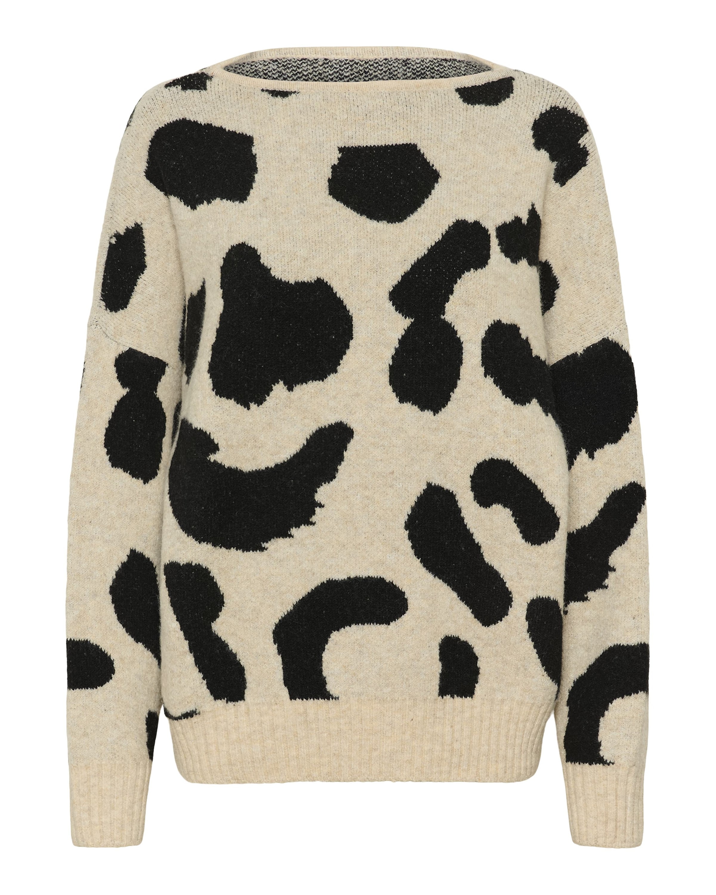 CULTURE Trui 'CUAlmi' in Beige: voorkant