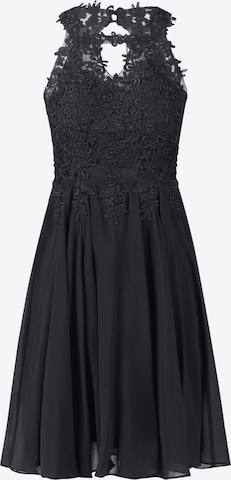 APART Cocktail Dress in Black: front