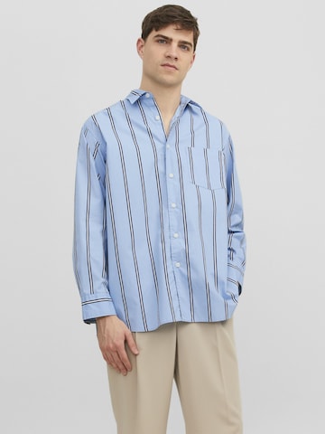 JACK & JONES Comfort Fit Hemd in Blau: predná strana