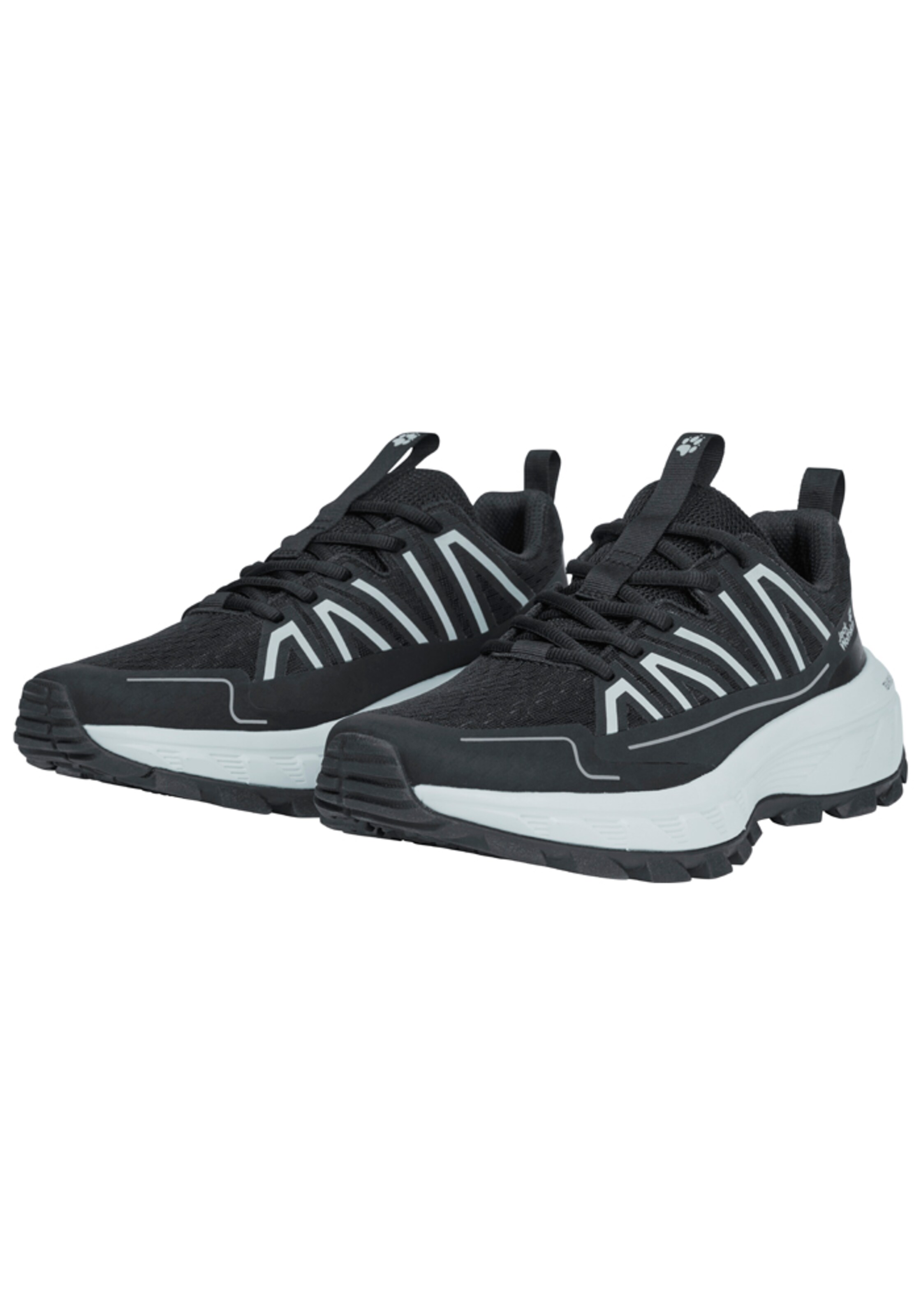 JACK WOLFSKIN Halbschuh in Schwarz