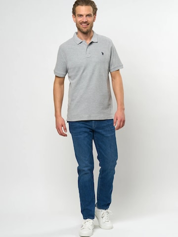 U.S. POLO ASSN. Poloshirt 'Alfred' in Grau