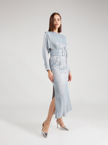 Robe Karen Millen en argent : devant