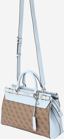 GUESS Ročna torbica 'SESTRI' | modra barva