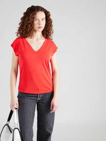 ONLY - Camiseta 'Free' en rojo: frente