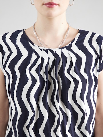 ZABAIONE Shirt 'Mi44nou' in Blauw