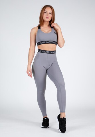 Gorilla Wear Bralette Sports bra 'Colby' in Grey