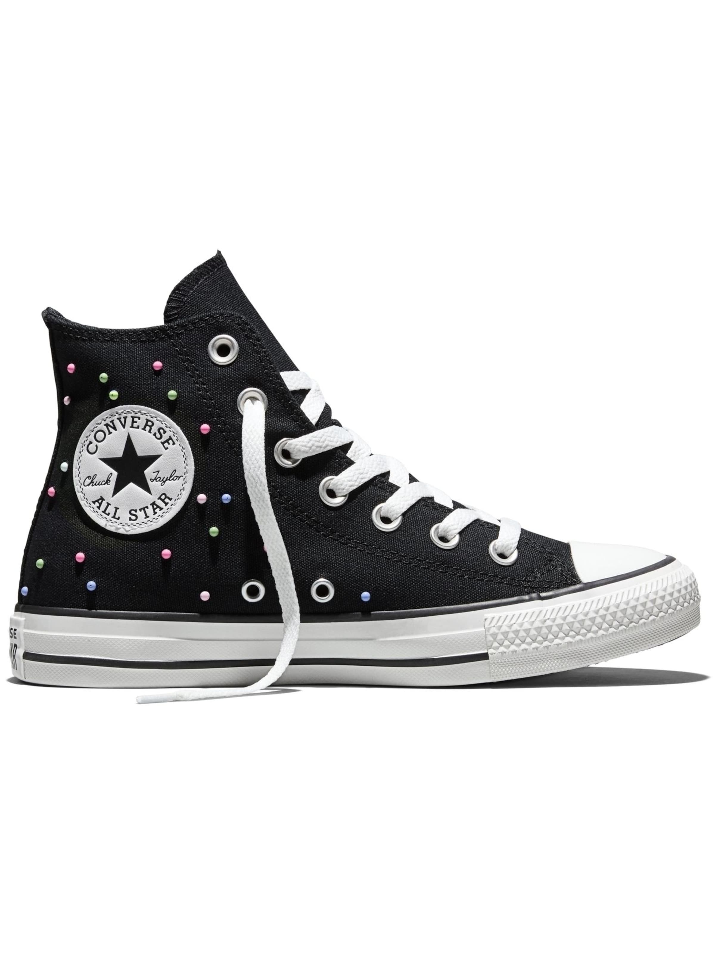 CONVERSE - Zapatillas deportivas bajas 'Chuck Taylor' en negro: frente
