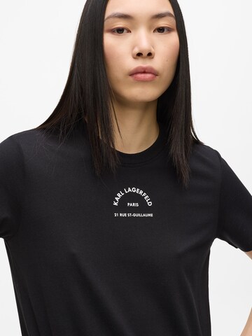 Karl Lagerfeld Kjole 'Rue St-Guillaume' i sort