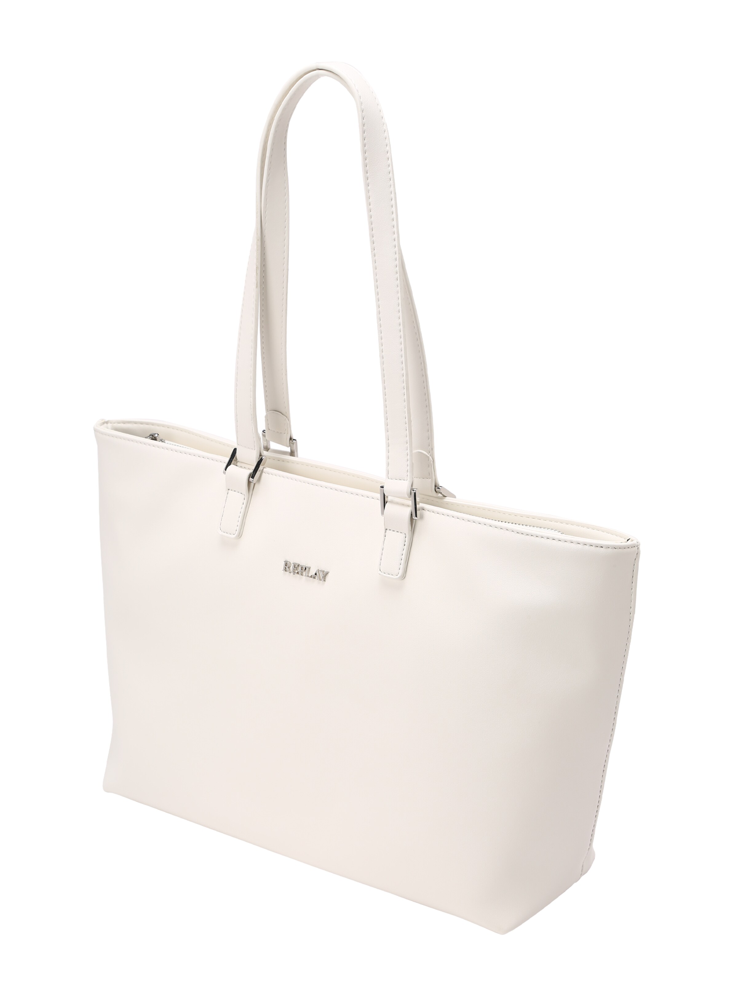 REPLAY - Shopper en blanco
