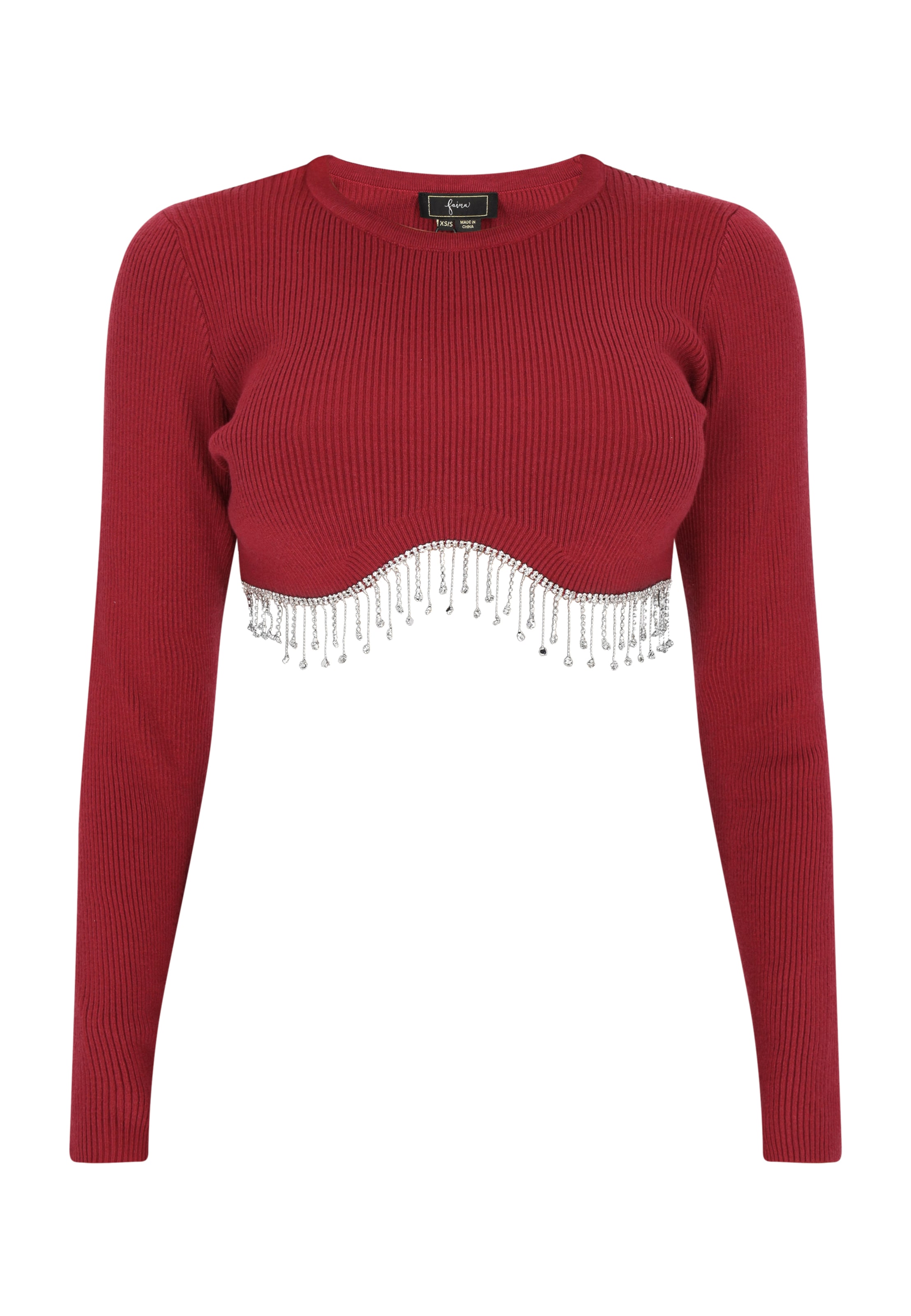 faina Shirts i rød: forside