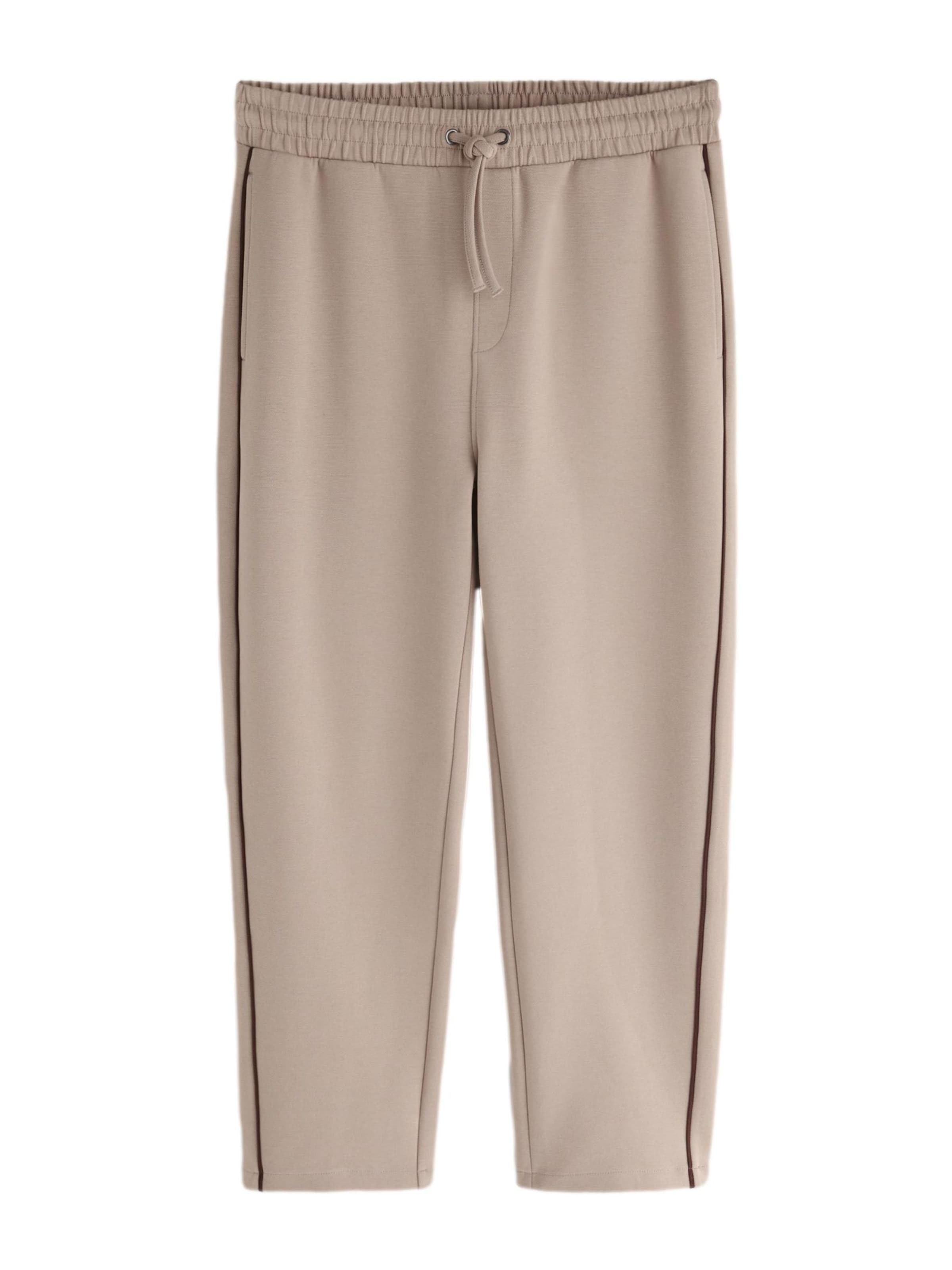 Next Pantalon en 29-30/Courte en chocolat / taupe, Vue avec produit