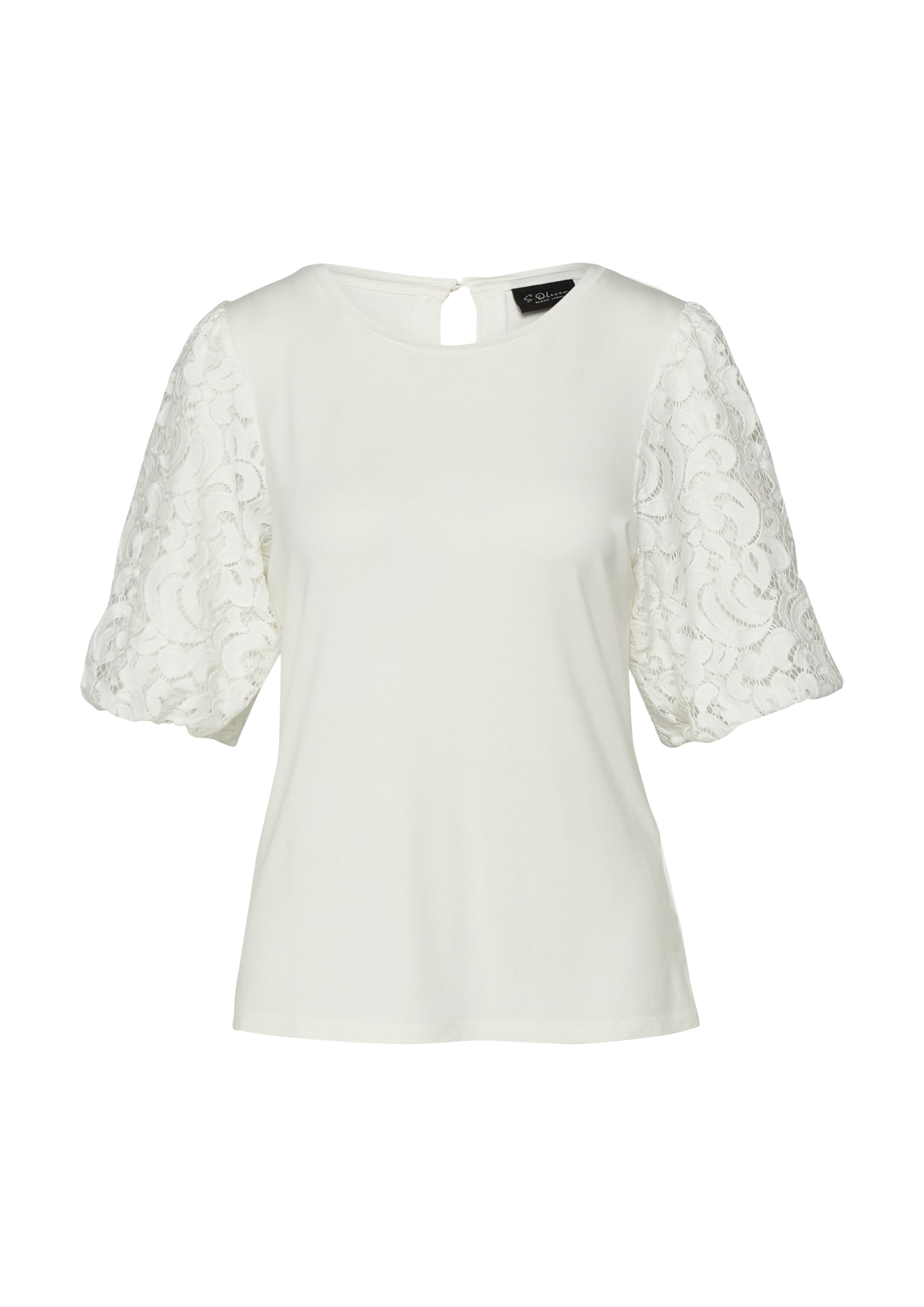 s.Oliver Shirt in Beige: voorkant