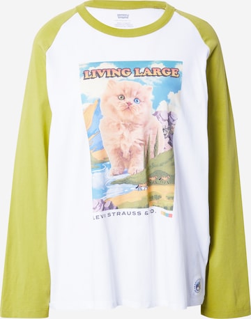 LEVI'S ® Shirts 'Graphic Way Back Tee' i hvid: forside