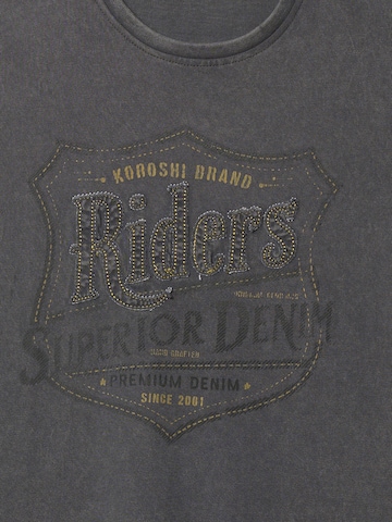 KOROSHI T-shirt i svart