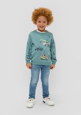 s.Oliver Sweatshirt in Blue