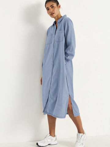 Cellbes of Sweden Blousejurk in Blauw: voorkant