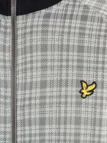 Lyle & Scott - Casaco de malha em cinzento