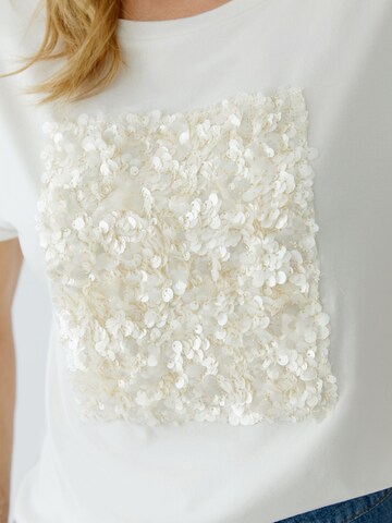 OUI T-Shirt in Weiß