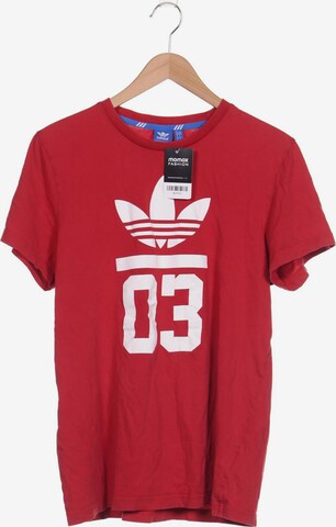 ADIDAS ORIGINALS T-Shirt L in Rot: predná strana