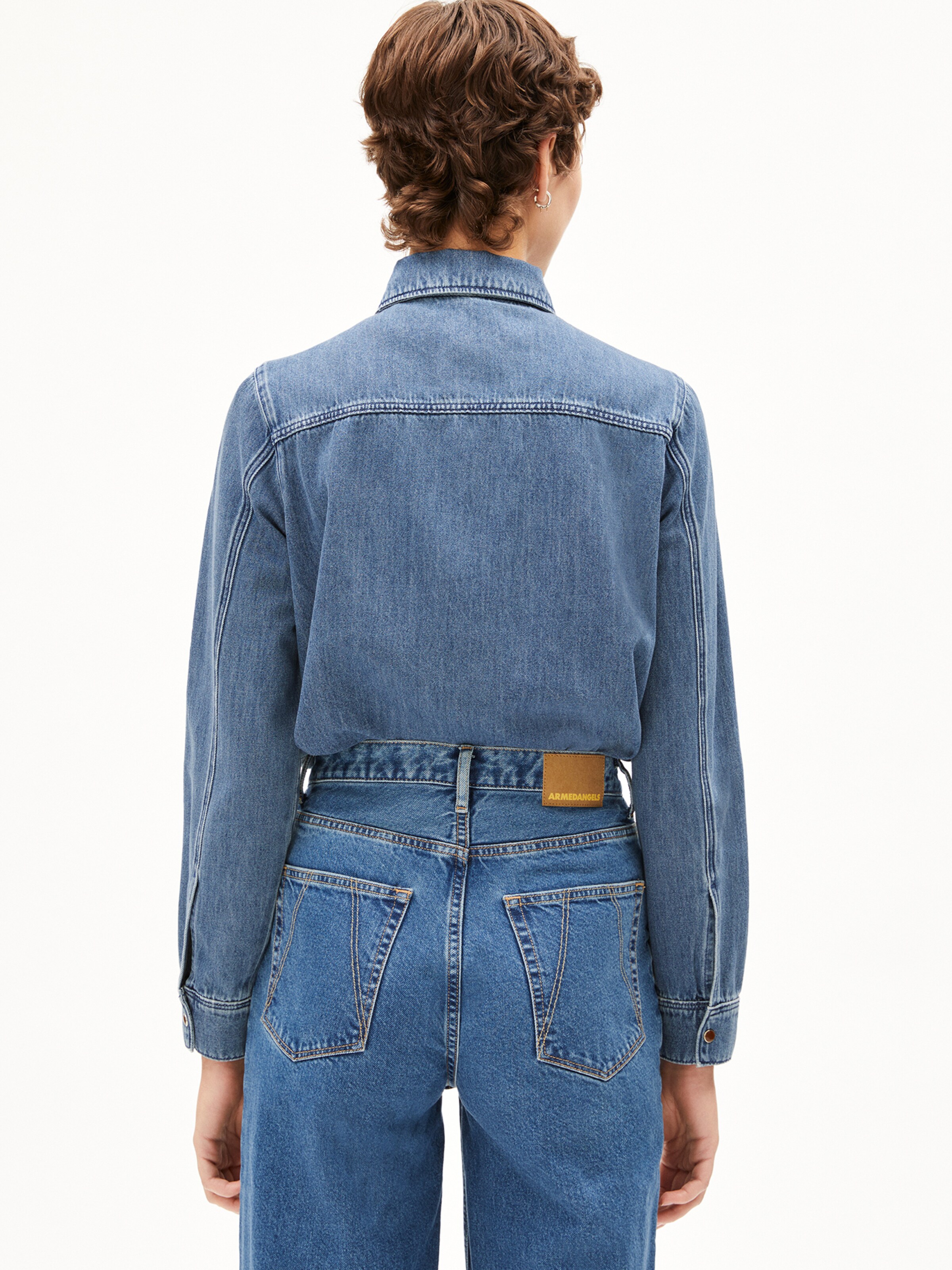 ARMEDANGELS Blouse 'AURELAA' in Blue