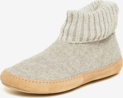 Gottstein Hausschuh 'Hüttenschuhe Dakota' in beige, Produktansicht