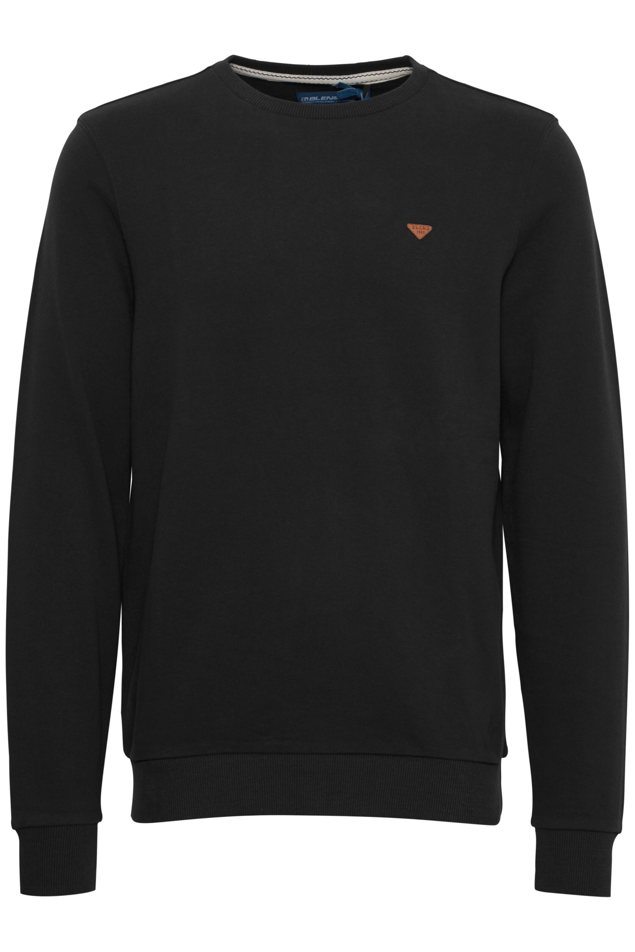 Felpa 'Lobs' di BLEND in nero: frontale