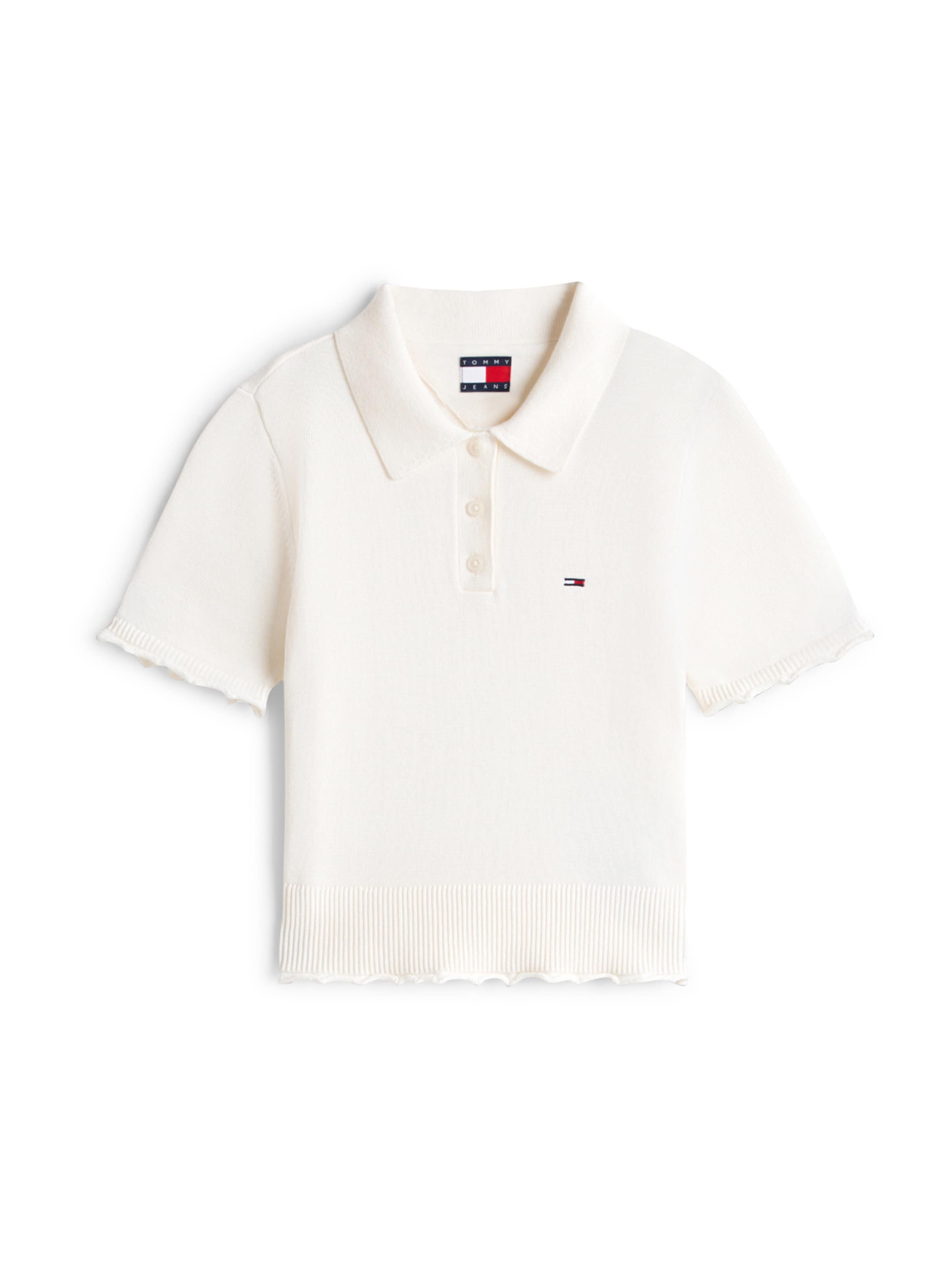 Tommy Jeans Pullover in Weiß: Vorderseite