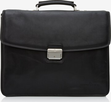 Castelijn & Beerens Document Bag 'Verona' in Black: front