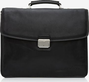 Castelijn & Beerens Document Bag 'Verona' in Black: front