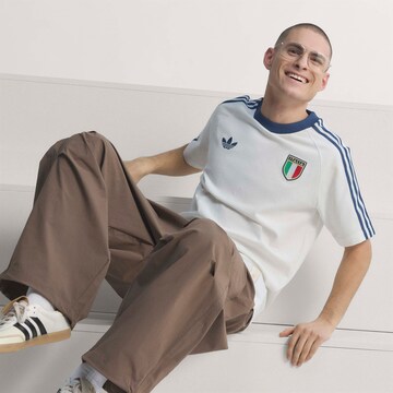 T-Shirt fonctionnel 'Italien Originals' ADIDAS PERFORMANCE en blanc