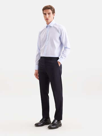 Coupe regular Chemise business SEIDENSTICKER en bleu