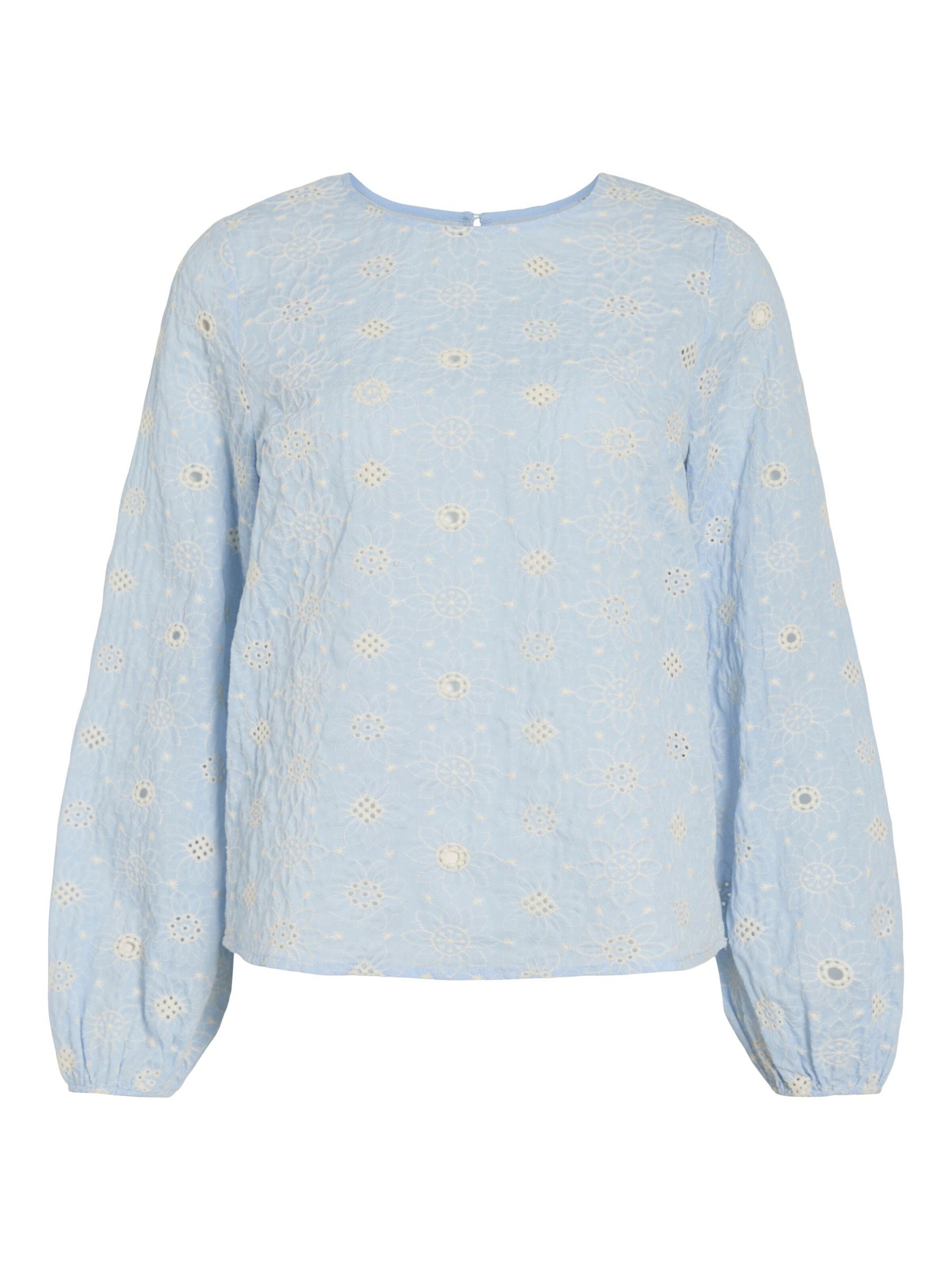 VILA Blouse 'VITina' in Blauw: voorkant