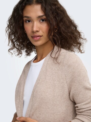 ONLY Knit Cardigan in Brown