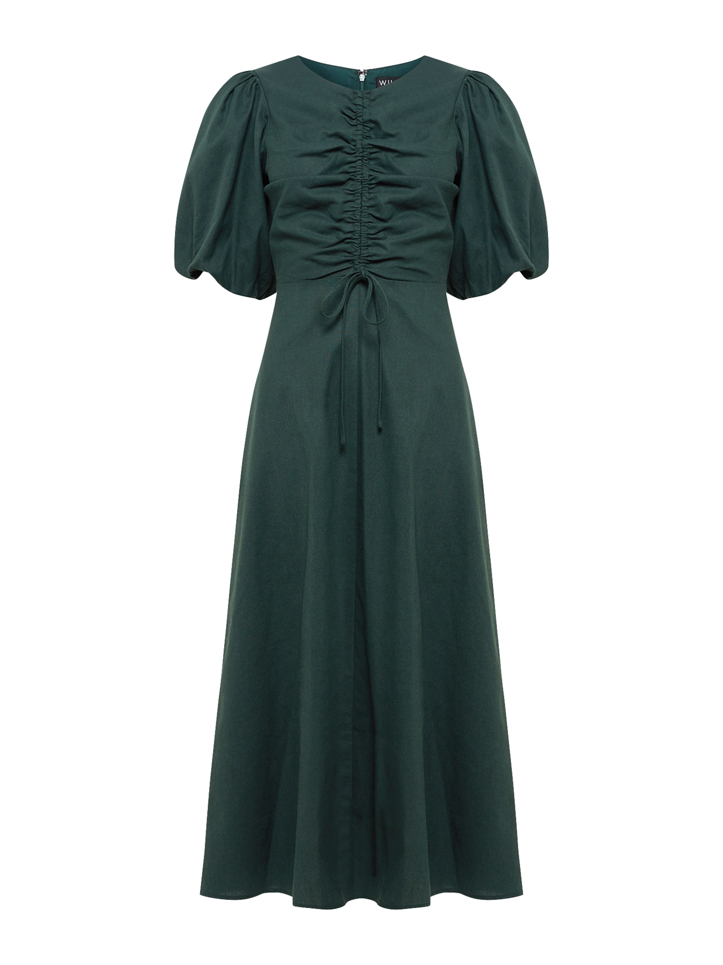 Willa Šaty 'SHELLY' – zelená: přední strana