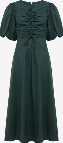 Willa Dress 'SHELLY' in Green: front