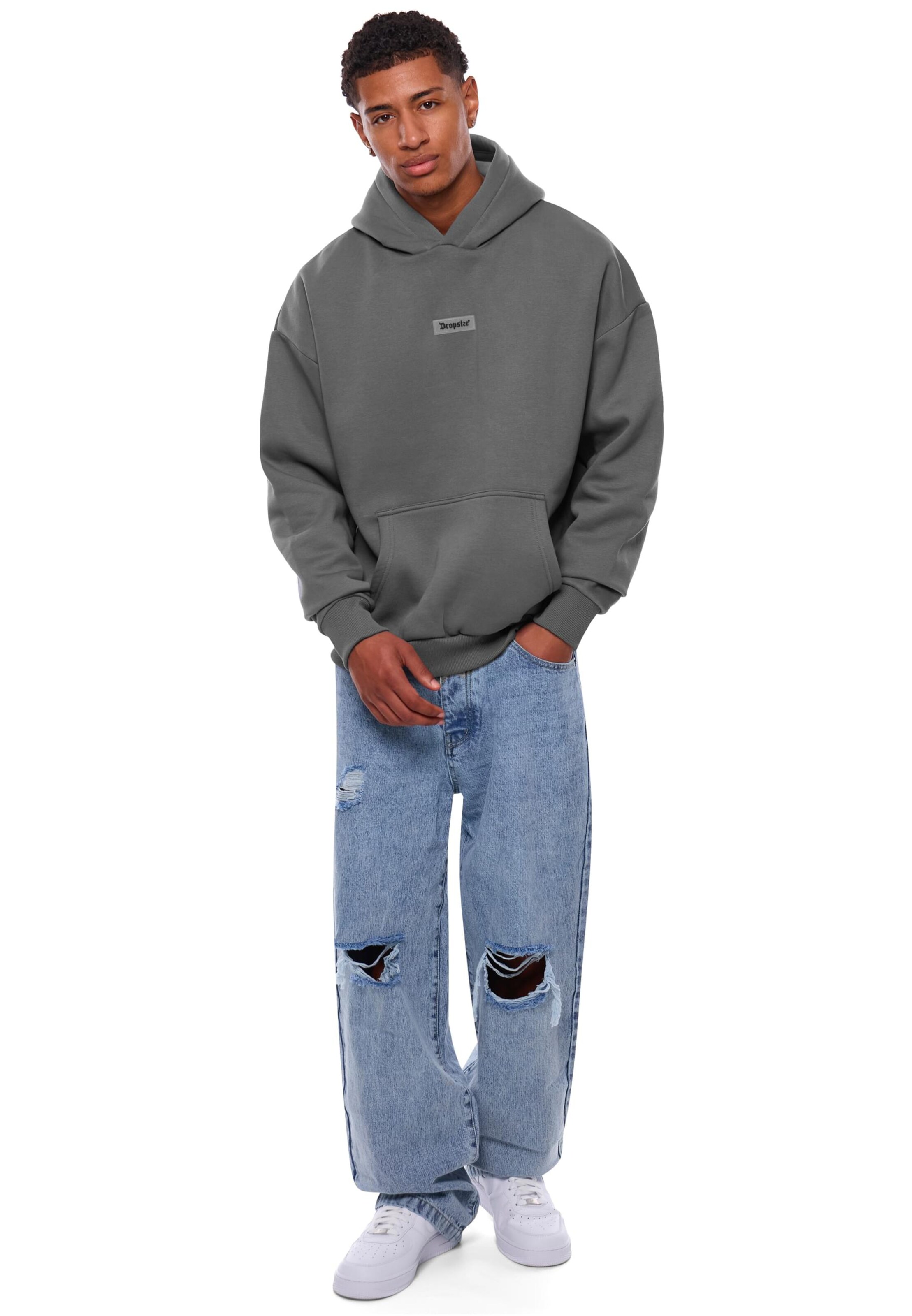 Dropsize Sweatshirt in Grey