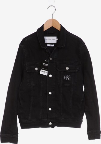 Calvin Klein Jeans Jacke M in Schwarz: predná strana