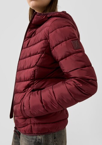 Veste mi-saison QS en rouge