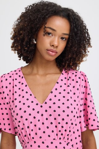 ICHI Kjole 'Zabby' i pink