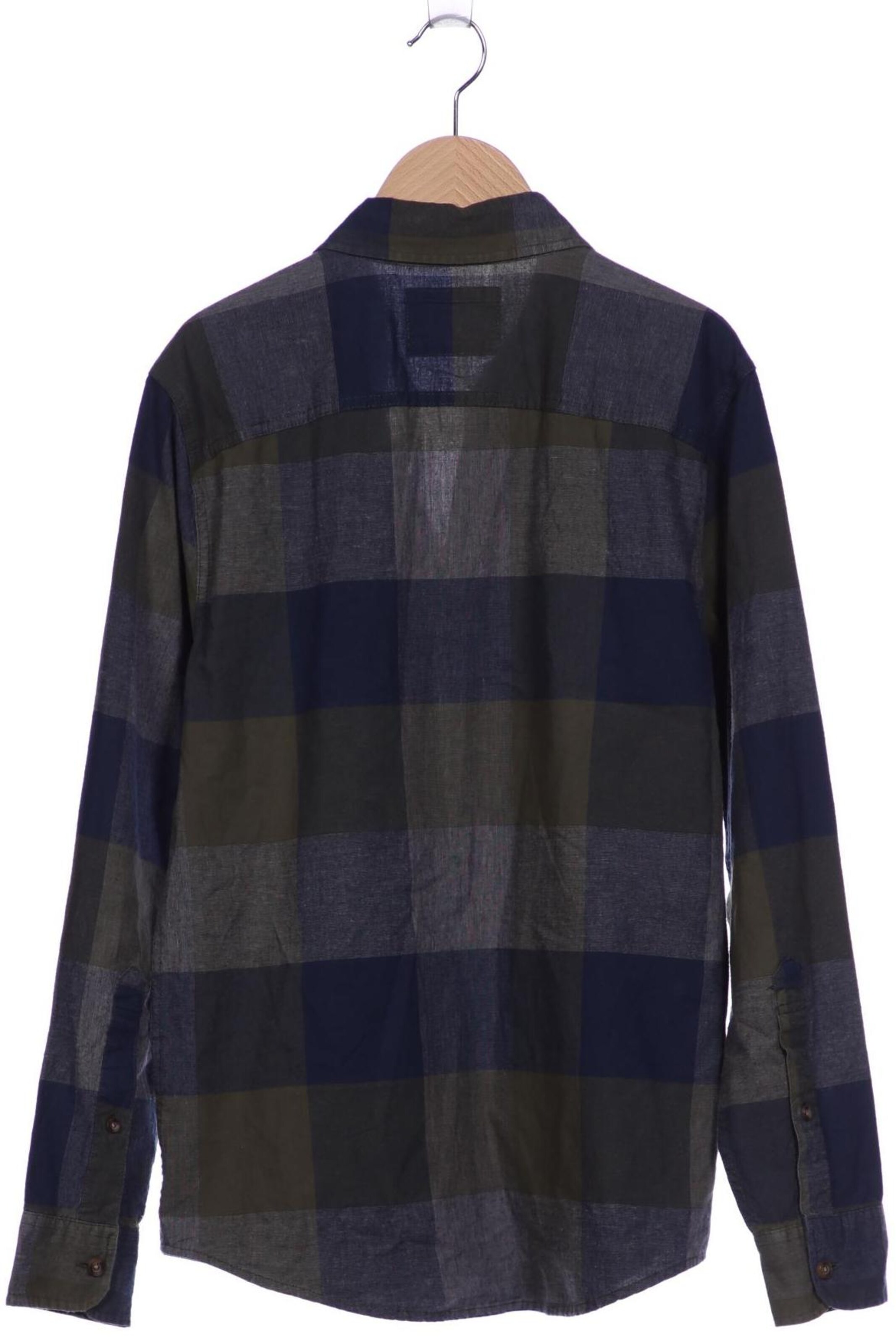 HOLLISTER Button Up Shirt in S in Green