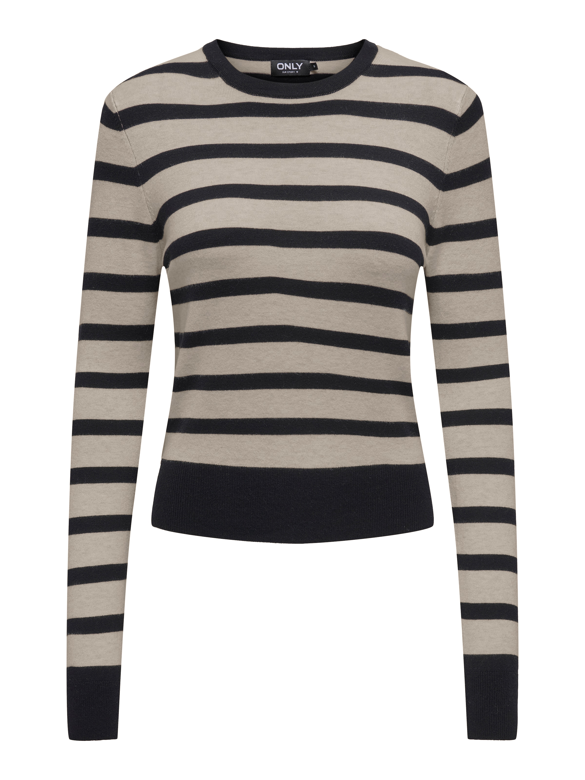 ONLY Sweater 'ONLVenice' in Grey: front