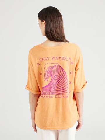 ROXY Tričko 'BACKSIDE SUN' – oranžová