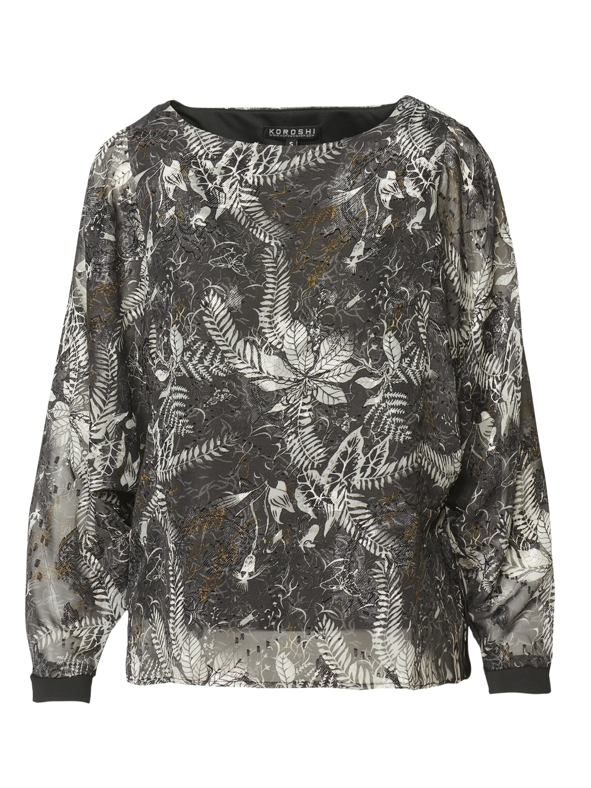 KOROSHI Блузка в Серый: спереди