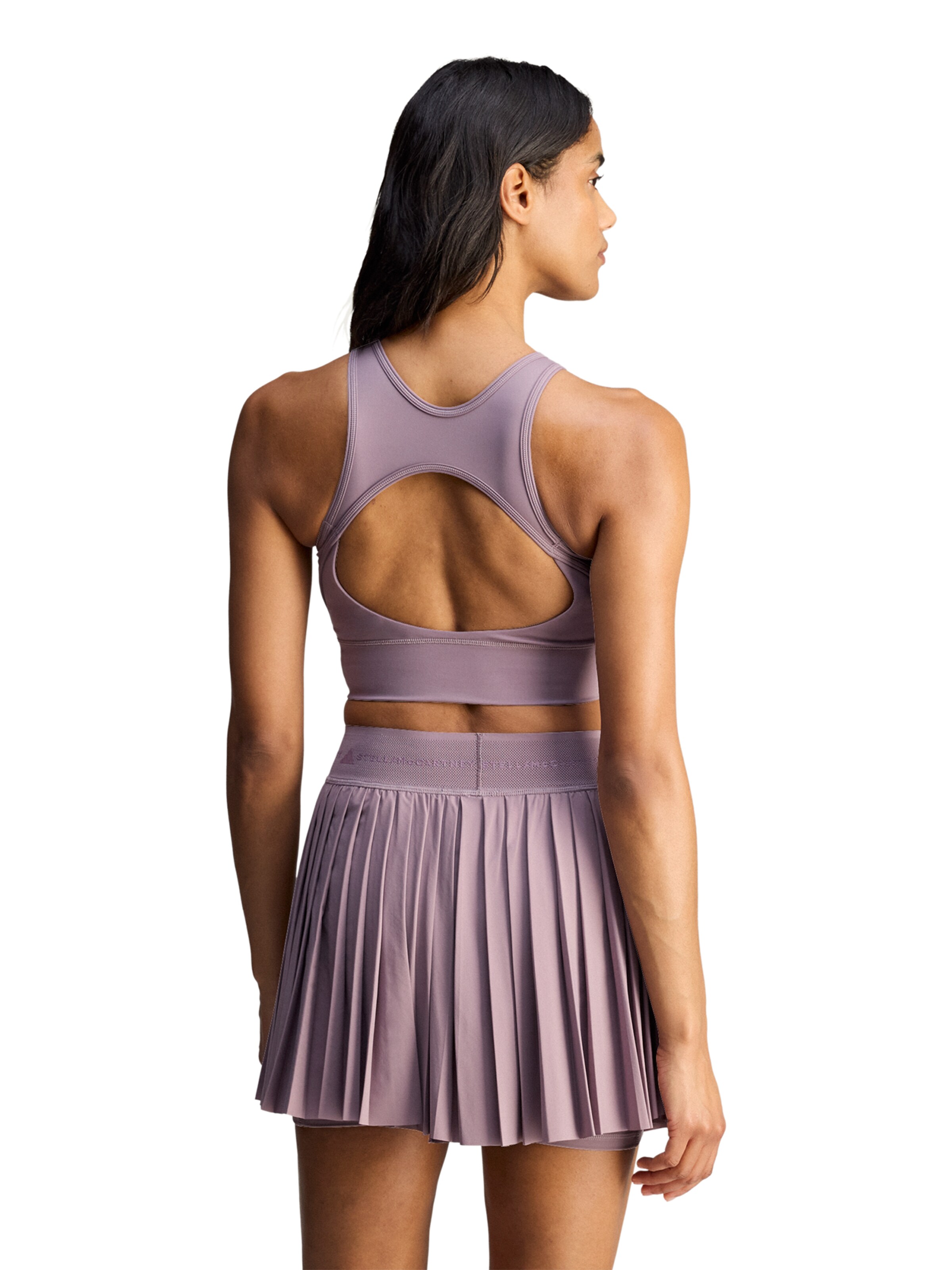 ADIDAS BY STELLA MCCARTNEY Športni top | vijolična barva
