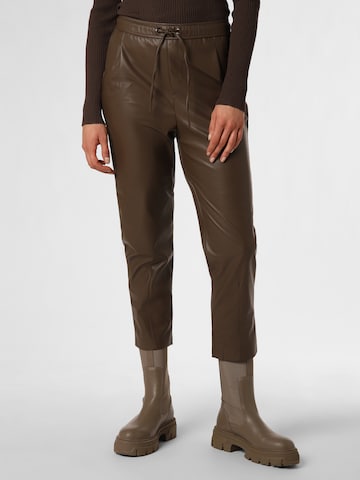 OPUS Regular Pants 'Majella' in Brown: front